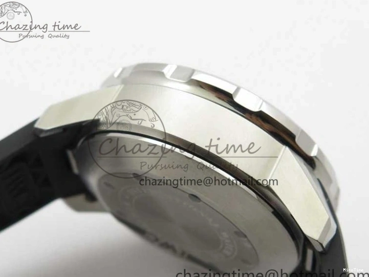 MIROTIME 0305 Aquatimer Chrono IW376702 SS BLS 1:1 Best Edition Black Dial on Black Rubber Strap A WellDesigned 7105